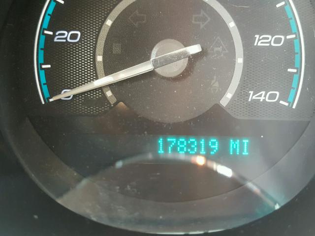 1G1ZC5E0XCF103327 - 2012 CHEVROLET MALIBU 1LT შავი ფოტო 8