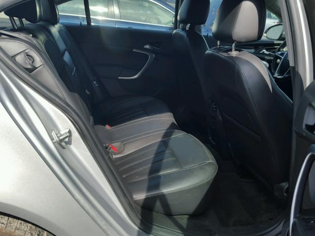 2G4GR5EK6C9116255 - 2012 BUICK REGAL 银色 照片 6