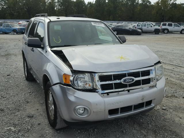 1FMCU0DG4AKA08936 - 2010 FORD ESCAPE SILVER photo 1