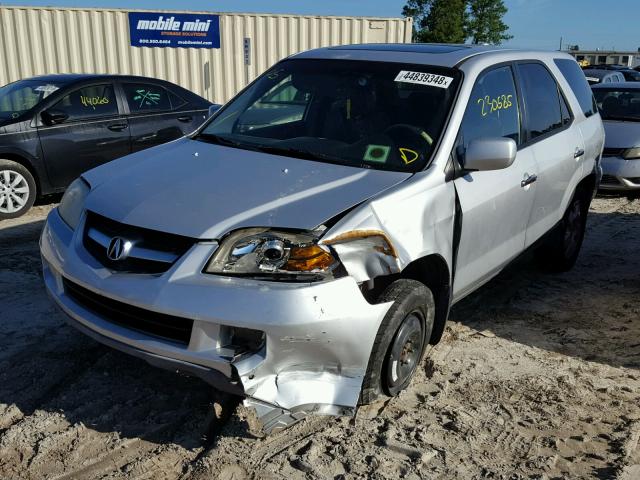 2HNYD18205H508100 - 2005 ACURA MDX SILVER photo 2