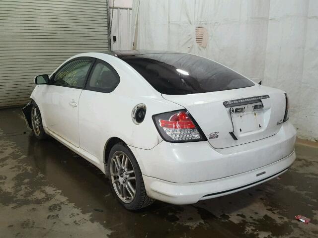 JTKDE177X70210152 - 2007 TOYOTA SCION TC WHITE photo 3