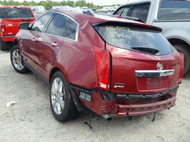 3GYFNCE31CS518206 - 2012 CADILLAC SRX PREMIU RED photo 3