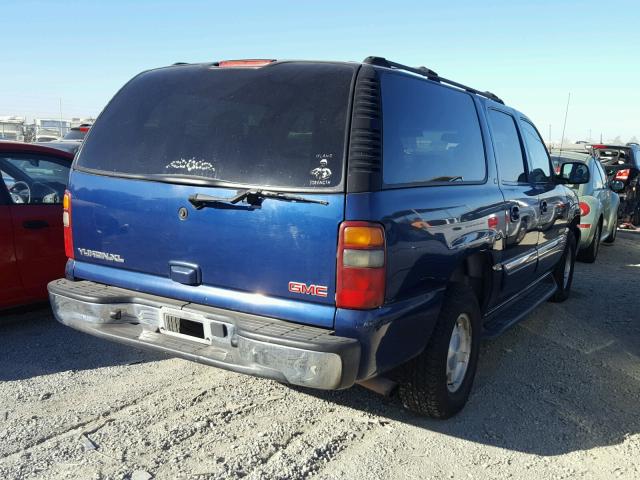 1GKEC16TX3J286303 - 2003 GMC YUKON XL BLUE photo 4