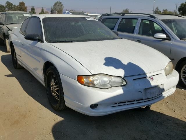 2G1WX12K8Y9178873 - 2000 CHEVROLET MONTE CARL თეთრი ფოტო 1