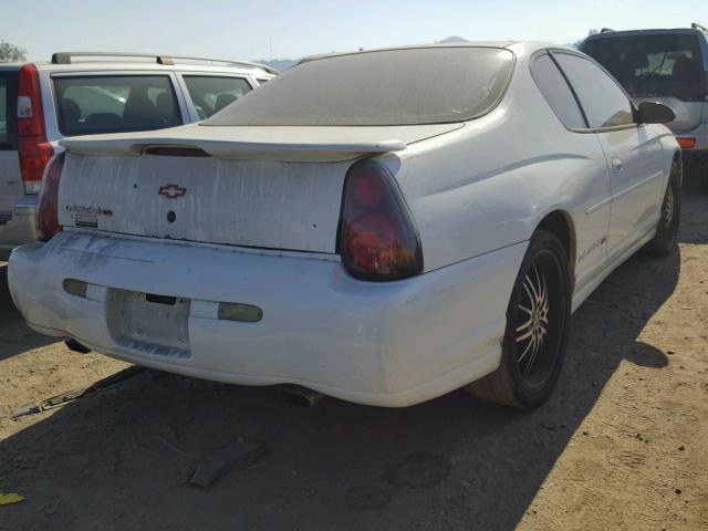 2G1WX12K8Y9178873 - 2000 CHEVROLET MONTE CARL თეთრი ფოტო 4