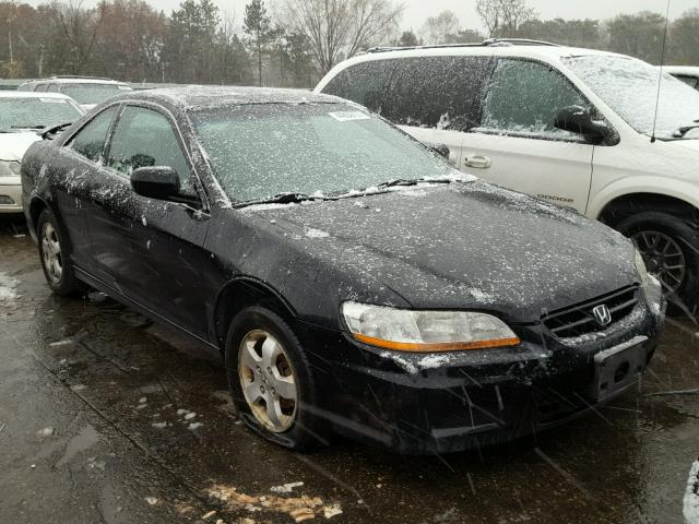 1HGCG31582A034481 - 2002 HONDA ACCORD BLACK photo 1