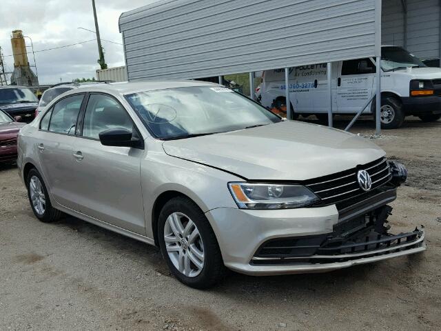 3VW2K7AJ9FM209680 - 2015 VOLKSWAGEN JETTA BASE 米色 照片 1