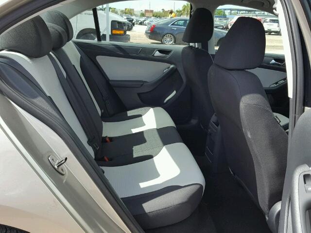 3VW2K7AJ9FM209680 - 2015 VOLKSWAGEN JETTA BASE 米色 照片 6