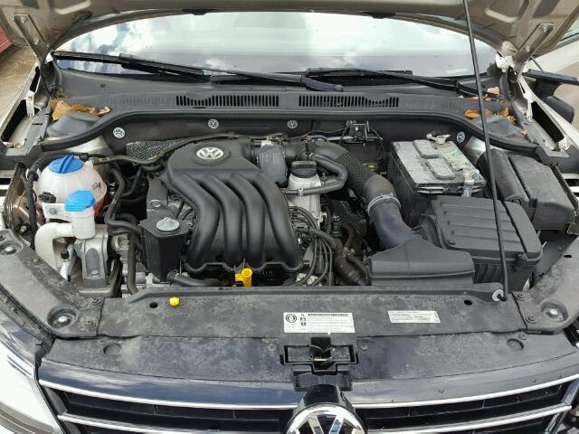 3VW2K7AJ9FM209680 - 2015 VOLKSWAGEN JETTA BASE 米色 照片 7