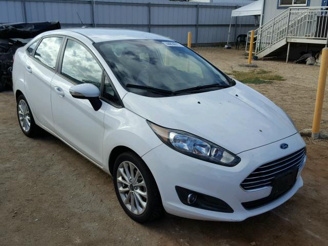 3FADP4BJ0EM166345 - 2014 FORD FIESTA WHITE photo 1