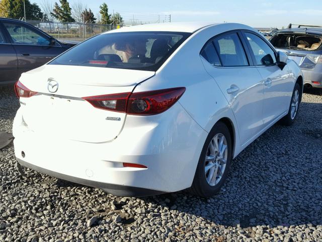 JM1BM1V77G1305928 - 2016 MAZDA 3 WHITE photo 4