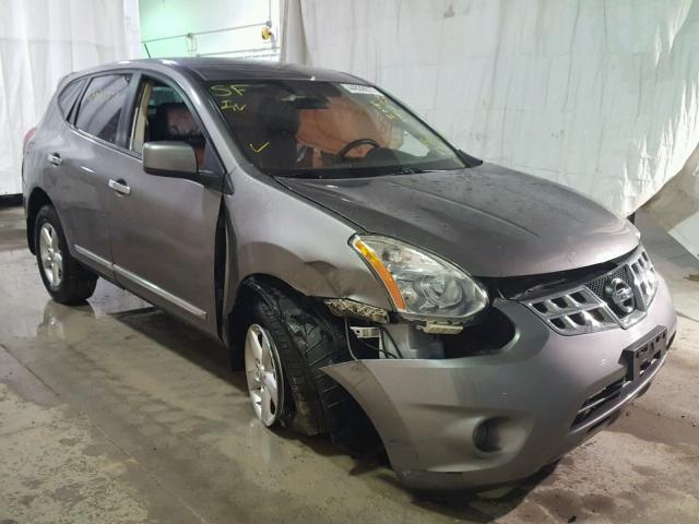 JN8AS5MV2DW150832 - 2013 NISSAN ROGUE S GRAY photo 1