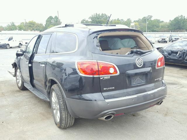 5GAKRCEDXBJ167654 - 2011 BUICK ENCLAVE CX BLACK photo 3