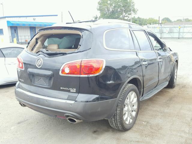 5GAKRCEDXBJ167654 - 2011 BUICK ENCLAVE CX BLACK photo 4