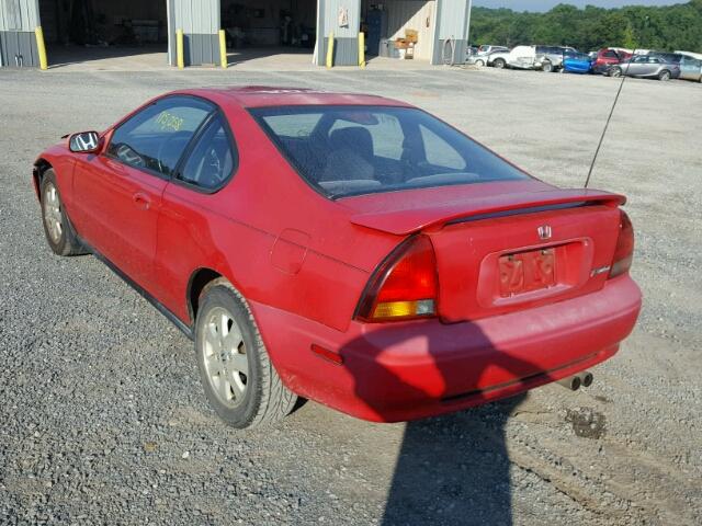 JHMBB2252PC008552 - 1993 HONDA PRELUDE SI RED photo 3