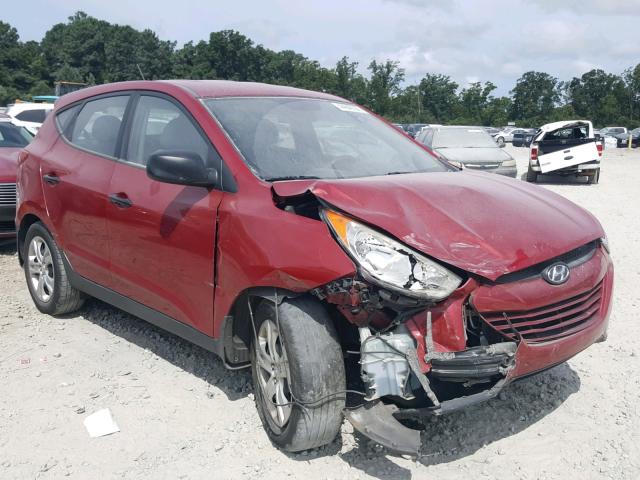 KM8JT3AB8BU241650 - 2011 HYUNDAI TUCSON GL RED photo 1