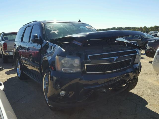 1GNFK13097J368436 - 2007 CHEVROLET TAHOE BLUE photo 1