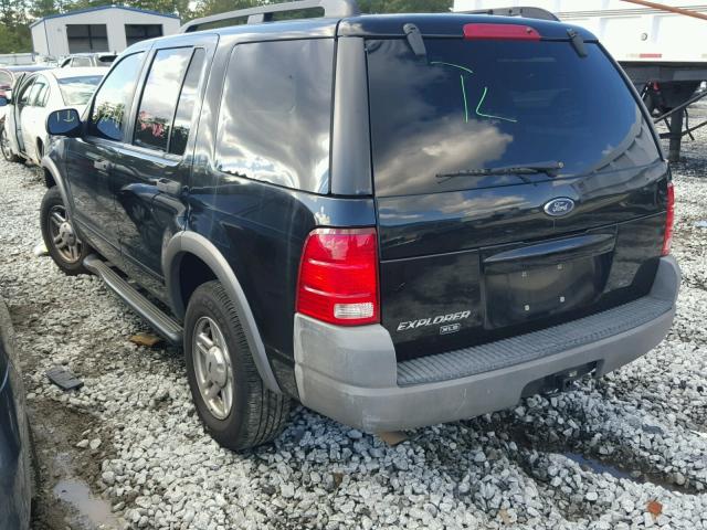 1FMZU62K02ZC75181 - 2002 FORD EXPLORER X BLACK photo 3