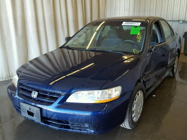 1HGCG564X2A012509 - 2002 HONDA ACCORD BLUE photo 2