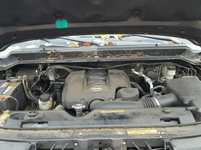 1N6AA06A44N562751 - 2004 NISSAN TITAN GRAY photo 7