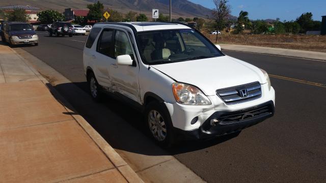 JHLRD78935C030948 - 2005 HONDA CR-V WHITE photo 1