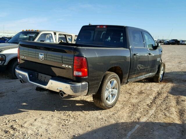 1C6RR7LT8HS774967 - 2017 RAM 1500 SLT BLACK photo 4