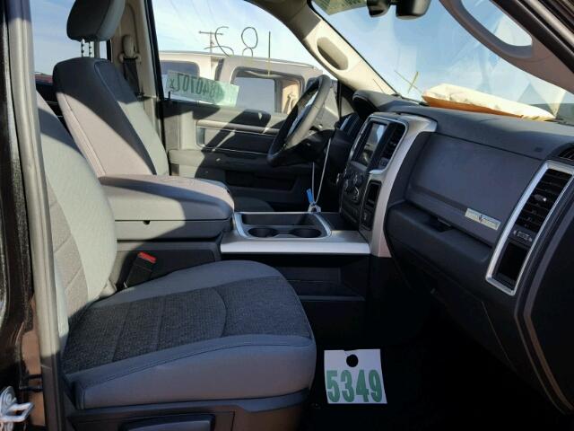 1C6RR7LT8HS774967 - 2017 RAM 1500 SLT BLACK photo 5