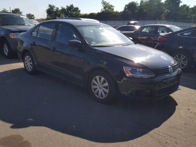 3VW2K7AJ9DM300638 - 2013 VOLKSWAGEN JETTA BASE Սև լուսանկար 1