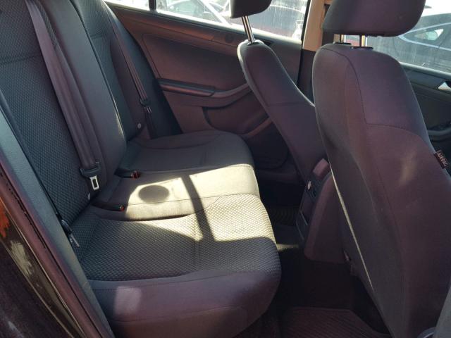 3VW2K7AJ9DM300638 - 2013 VOLKSWAGEN JETTA BASE Սև լուսանկար 6