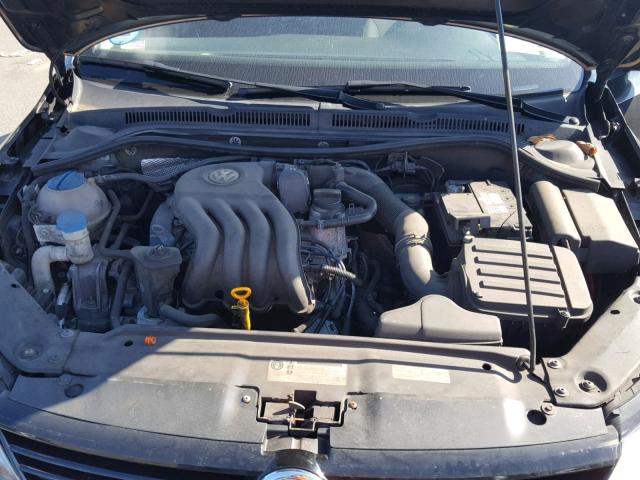 3VW2K7AJ9DM300638 - 2013 VOLKSWAGEN JETTA BASE Սև լուսանկար 7