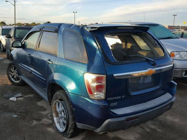 2CNDL63F066191104 - 2006 CHEVROLET EQUINOX LT GRAY photo 3