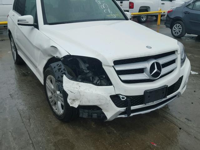 WDCGG8JBXDG116239 - 2013 MERCEDES-BENZ GLK 350 4M WHITE photo 9