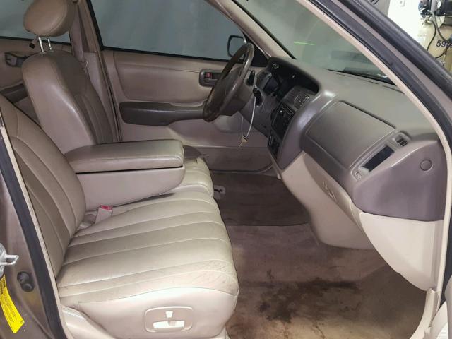 4T1BF18B6WU229654 - 1998 TOYOTA AVALON TAN photo 5