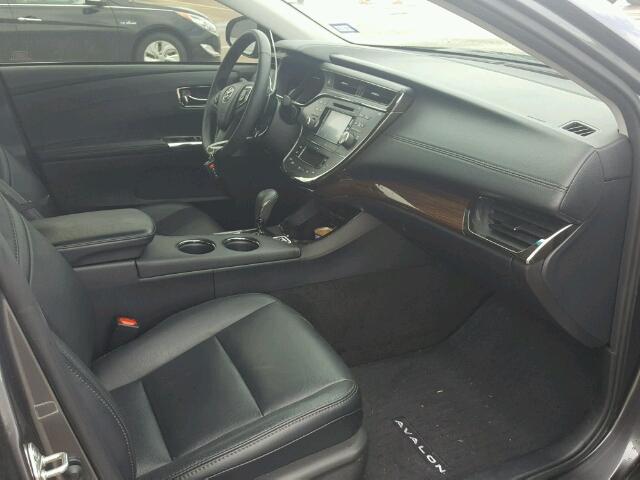 4T1BK1EBXFU162590 - 2015 TOYOTA AVALON XLE CHARCOAL photo 5