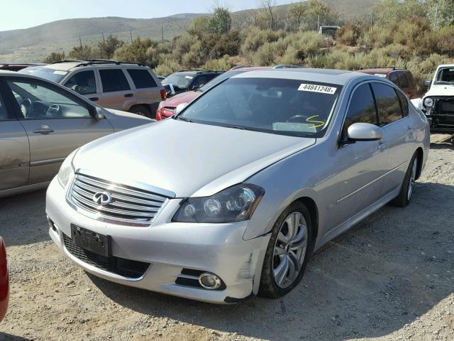 JNKBY01F69M750009 - 2009 INFINITI M45 GOLD photo 2