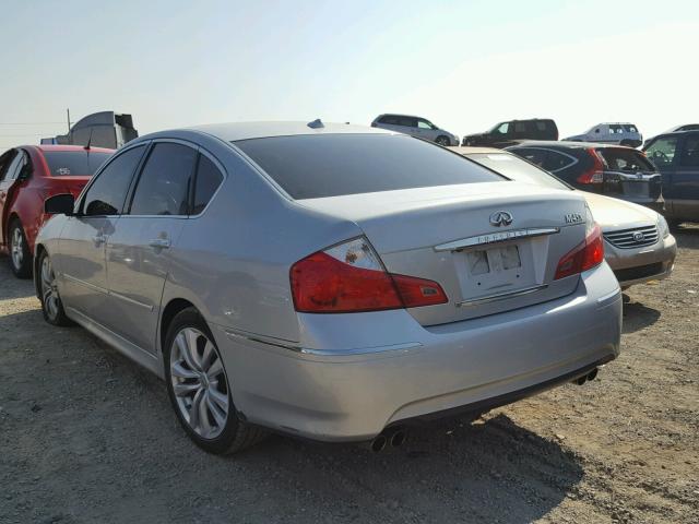 JNKBY01F69M750009 - 2009 INFINITI M45 GOLD photo 3