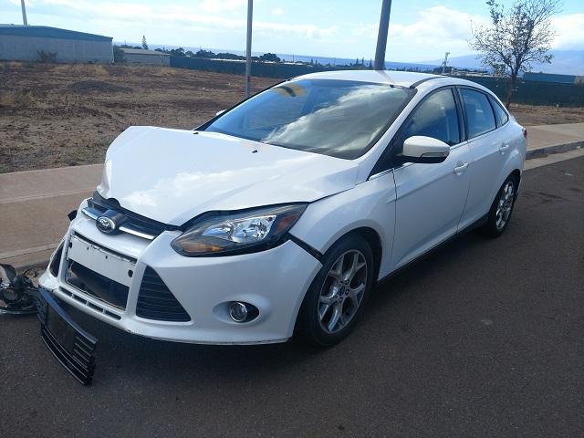 1FADP3J20EL162608 - 2014 FORD FOCUS TITA WHITE photo 2