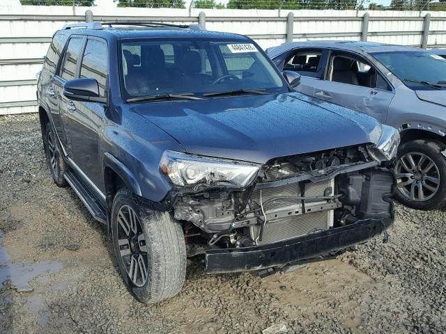 JTEBU5JRXG5305148 - 2016 TOYOTA 4RUNNER SR GRAY photo 1