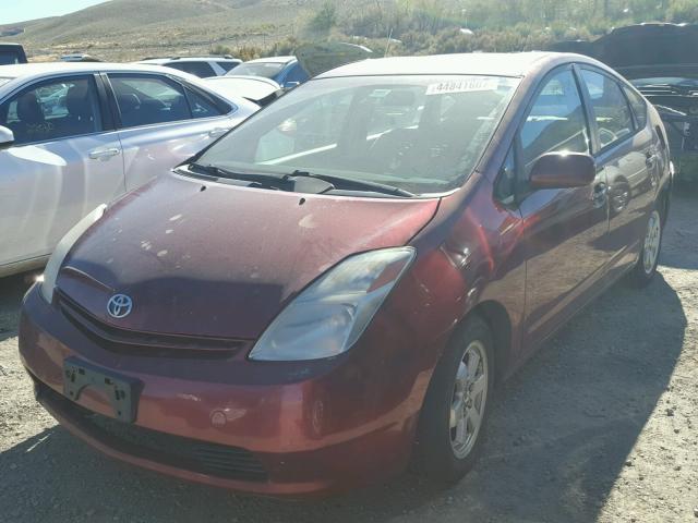 JTDKB20U140055399 - 2004 TOYOTA PRIUS RED photo 2