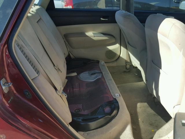 JTDKB20U140055399 - 2004 TOYOTA PRIUS 红色 照片 6