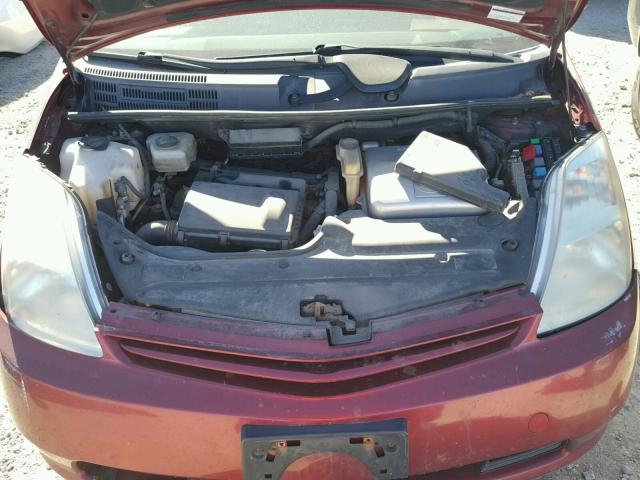 JTDKB20U140055399 - 2004 TOYOTA PRIUS 红色 照片 7