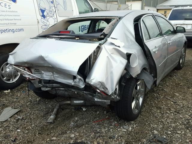 1G1ZC5EB4AF301299 - 2010 CHEVROLET MALIBU 1LT 银色 照片 4