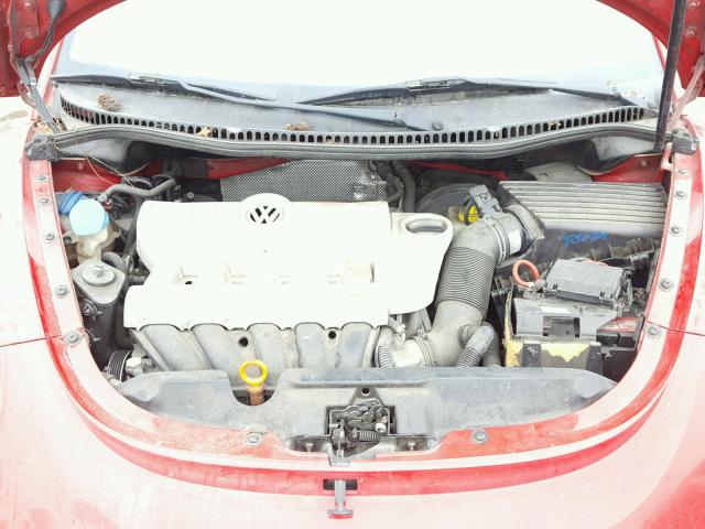 3VWRG31C17M500959 - 2007 VOLKSWAGEN NEW BEETLE 红色 照片 7