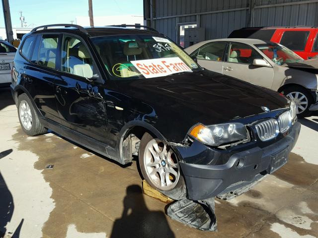 WBXPA73414WB23575 - 2004 BMW X3 BLACK photo 1