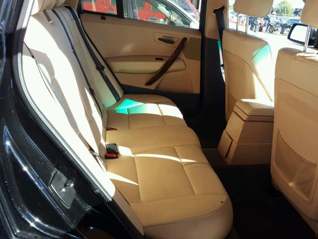 WBXPA73414WB23575 - 2004 BMW X3 BLACK photo 6