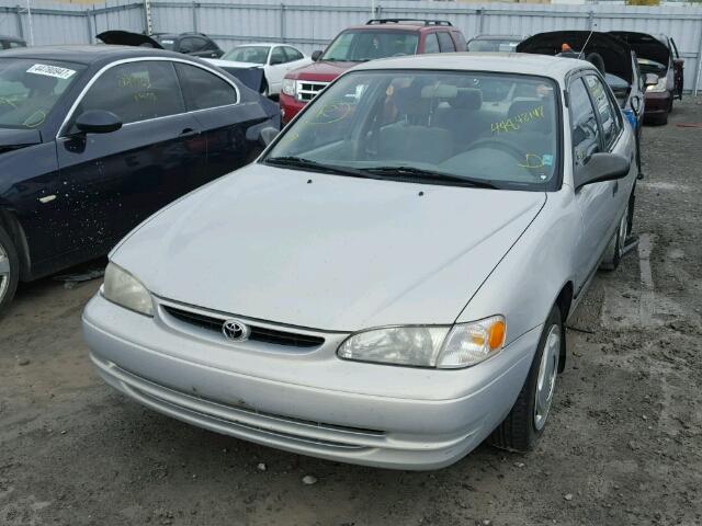 2T1BR12E8YC814721 - 2000 TOYOTA COROLLA VE GRAY photo 2