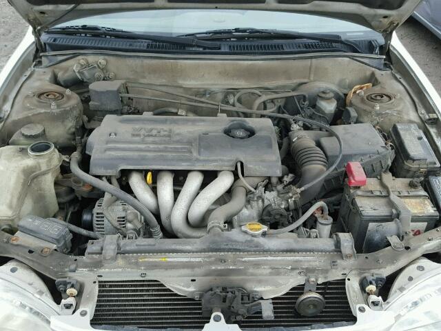 2T1BR12E8YC814721 - 2000 TOYOTA COROLLA VE GRAY photo 7