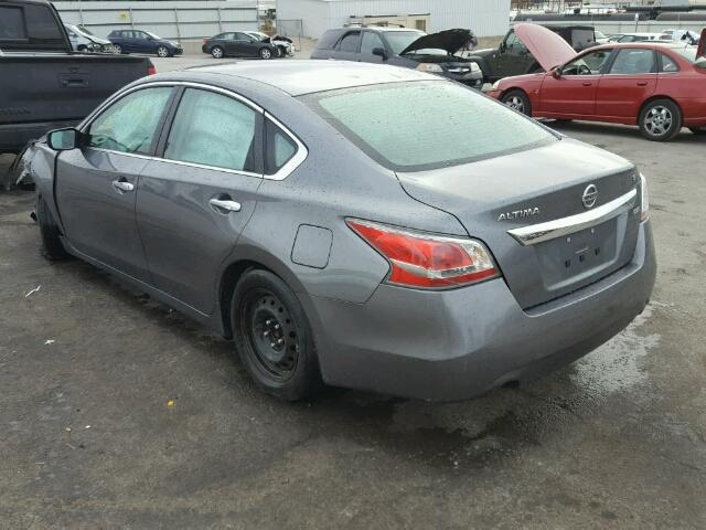 1N4AL3AP2FC230550 - 2015 NISSAN ALTIMA 2.5 GRAY photo 3