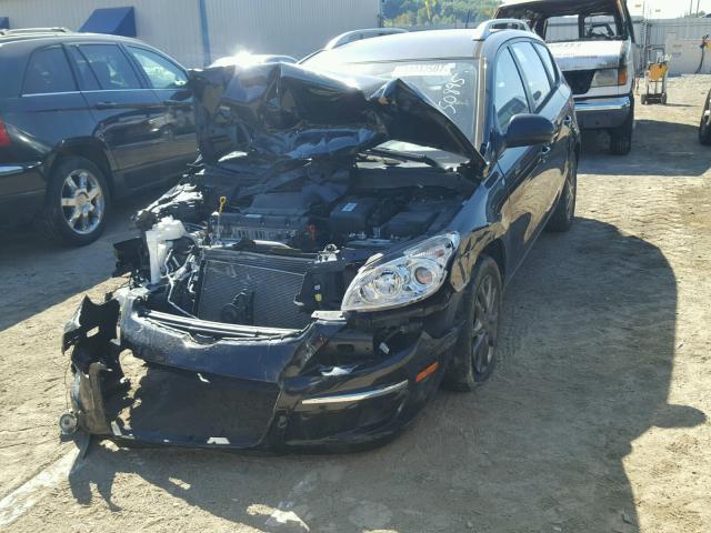 KMHDC8AE2CU145373 - 2012 HYUNDAI ELANTRA TO BLACK photo 2