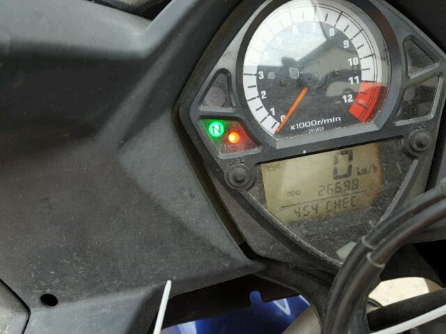 JS1VT54A462100980 - 2006 SUZUKI SV1000 SK3 BLUE photo 8